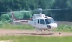 FRIDAY FLYING VIDEO: Chopper self-disintegrates upon landing